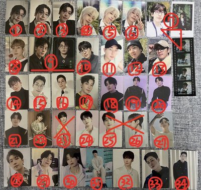 ③全圓佑 WONWOO 小卡
