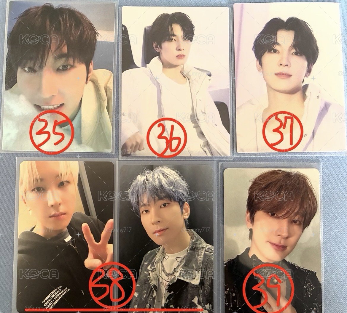 ③全圓佑 WONWOO 小卡