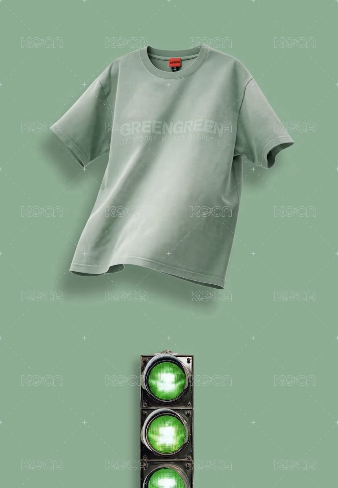 T-shirt 綠（M-XL下單備註尺寸）