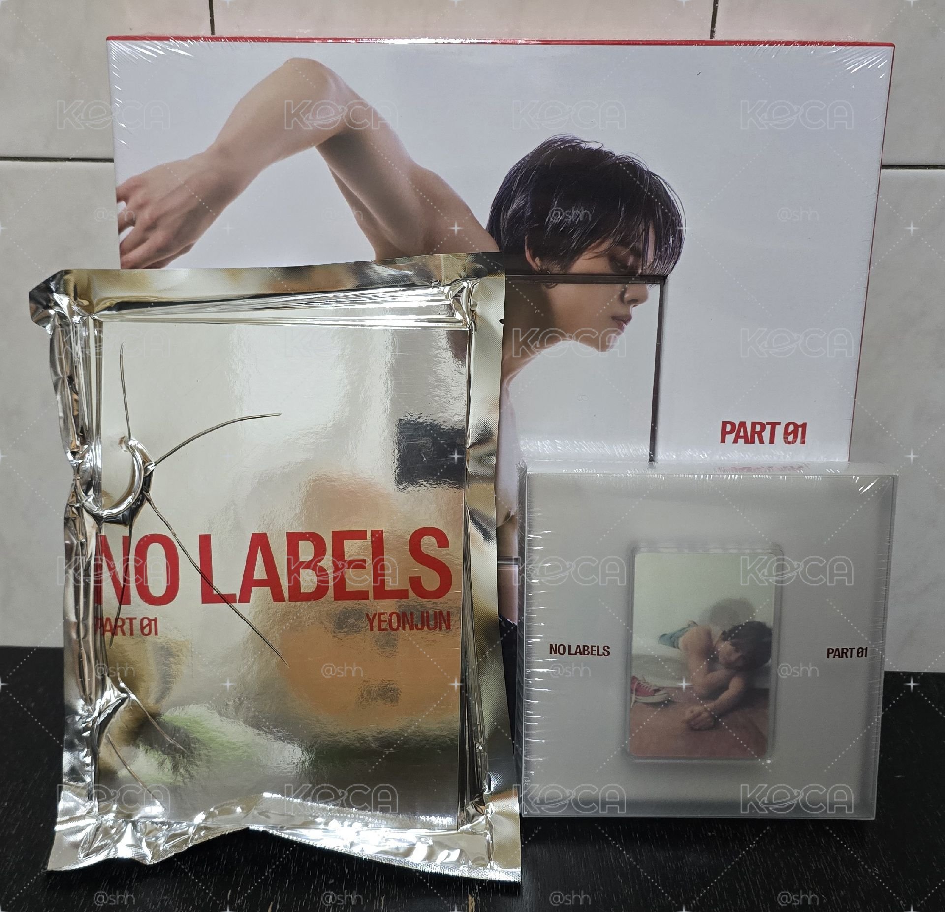 【全新現貨】然竣PB版1套 'NO LABELS: PART 01'
