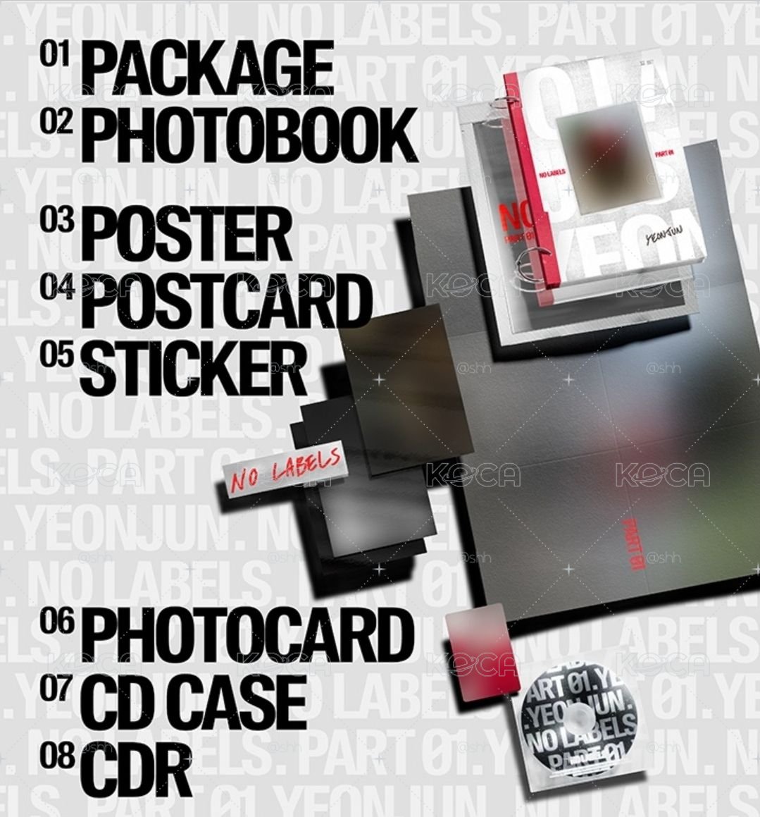 【全新現貨】TXT｜YEONJUN 'NO LABELS: PART 01' PB版3 Set