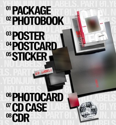 【全新現貨】TXT｜YEONJUN 'NO LABELS: PART 01' PB版3 Set
