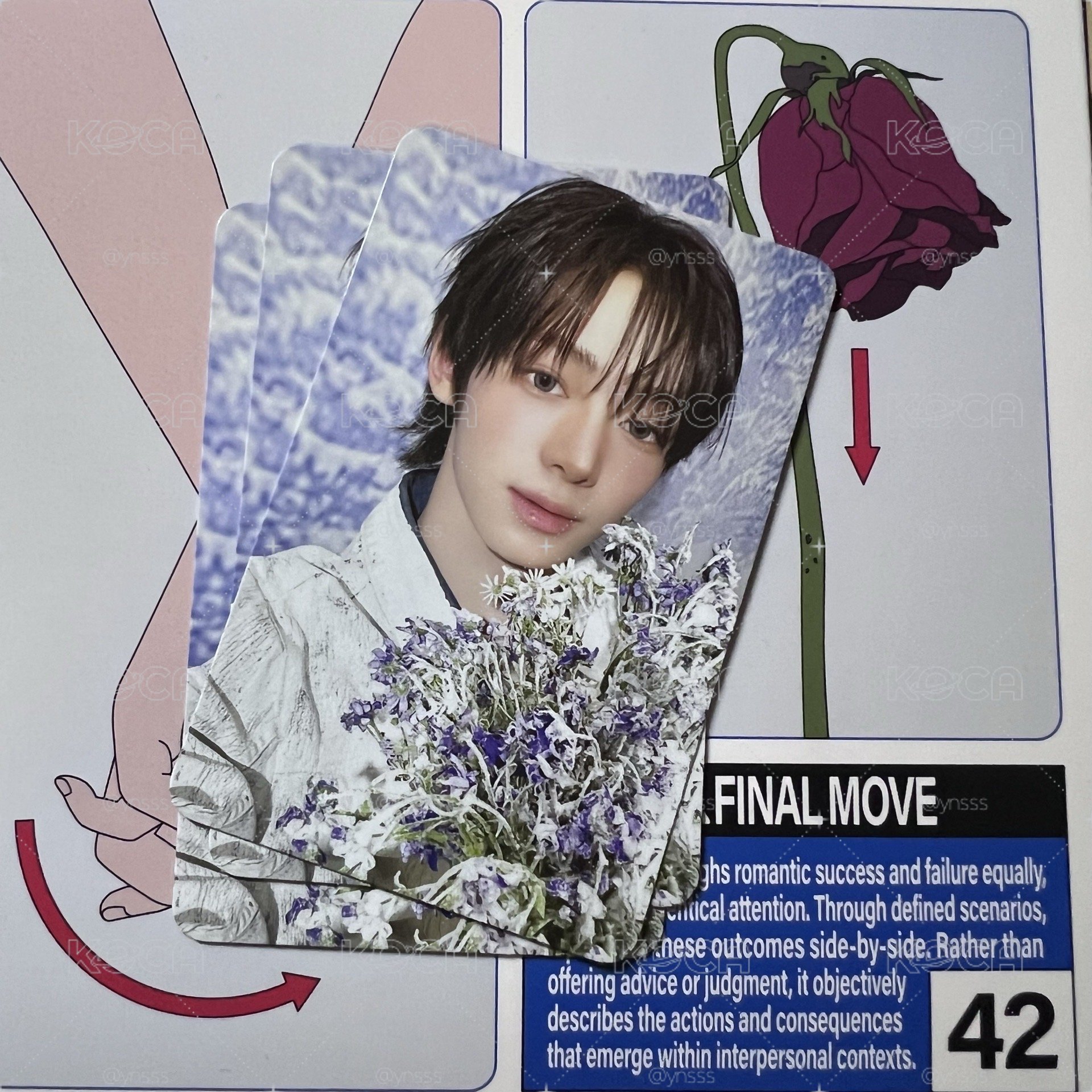한진 韓振 迷五 Final Move ver. 專輯卡 