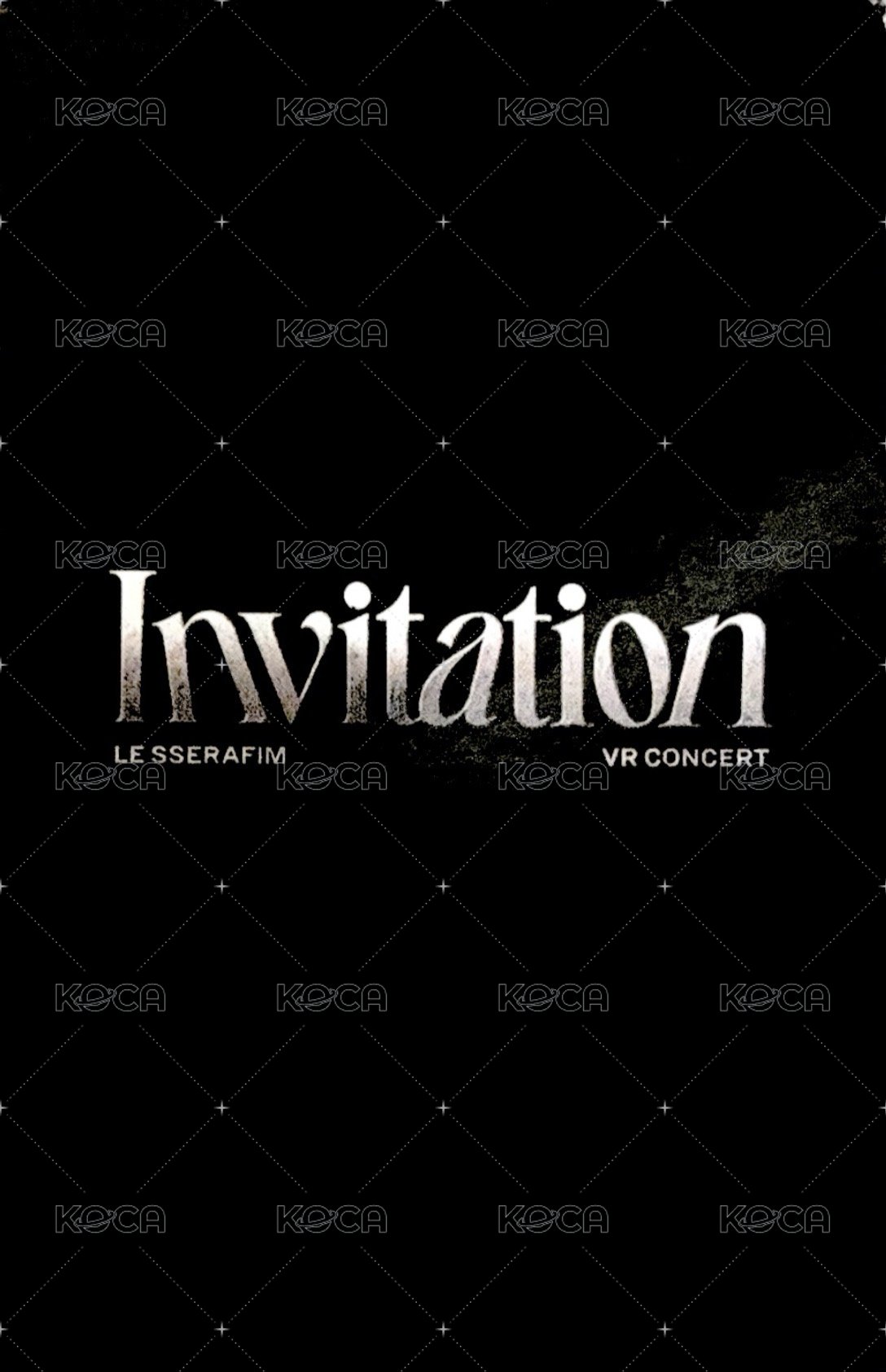 INVITATION 電影卡 5/2出道紀念特典 背面