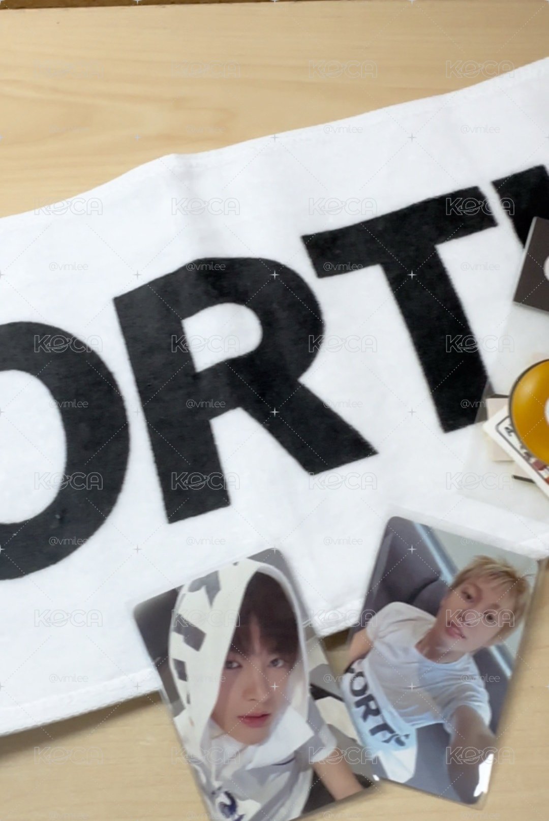 💓cortis💓出道sc逆應援毛巾