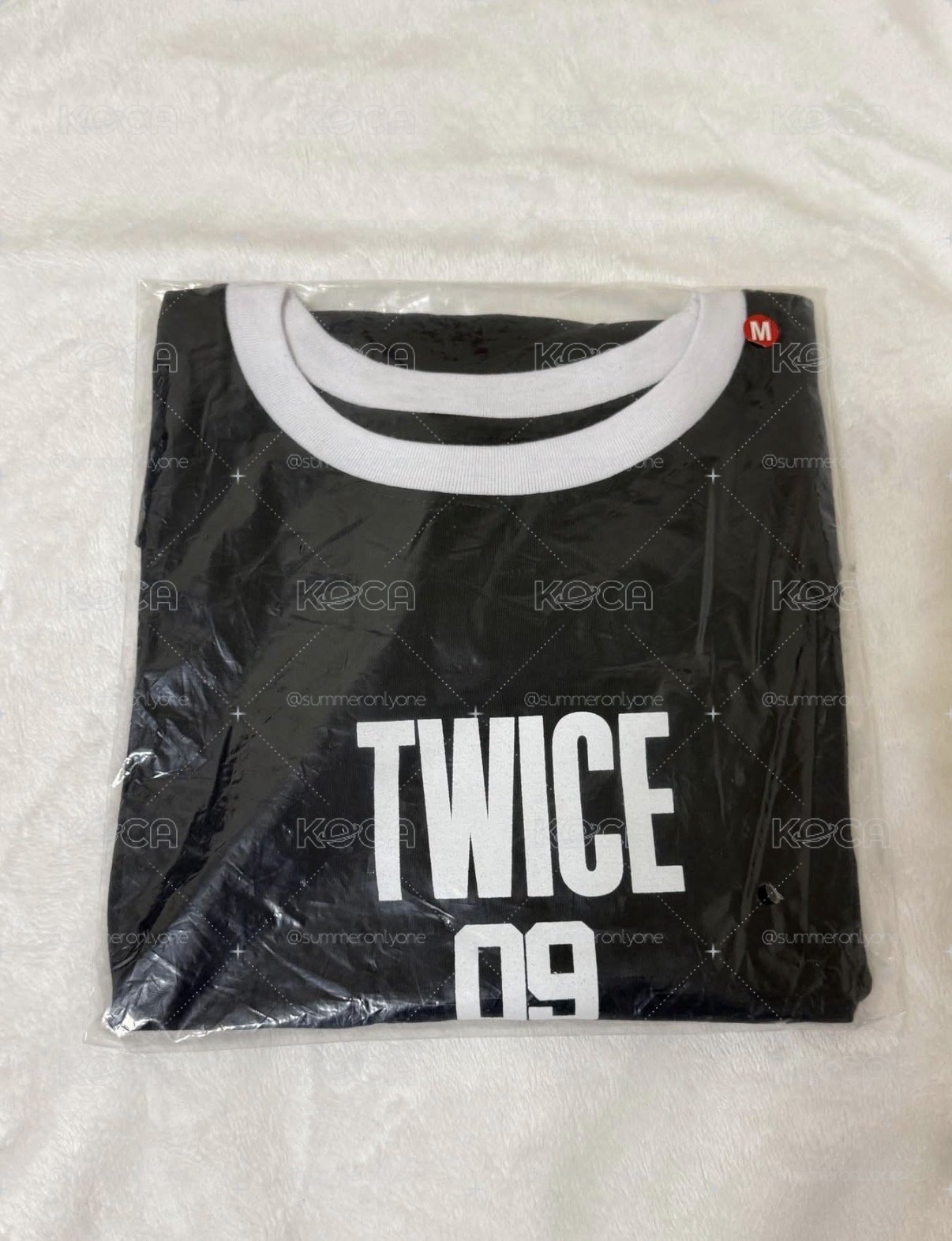 TWICE 六巡 快閃店滾邊T M號 全新