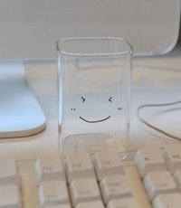 多賢設計周邊 豆腐玻璃杯