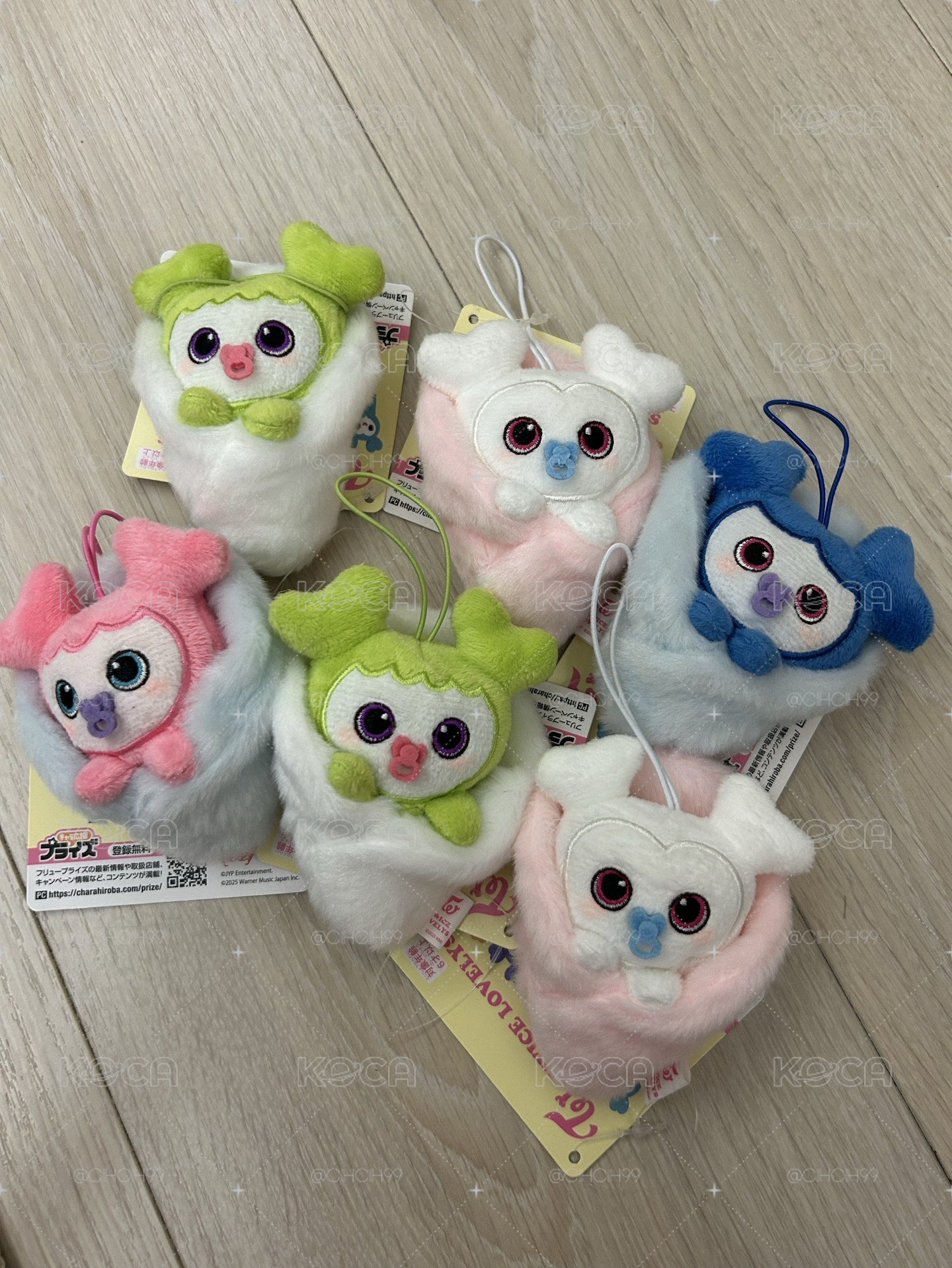 LOVELYS x GiGO 吊娃 娜璉 定延 MOMO Mina 多賢 彩瑛 奶嘴 寶寶娃 襁褓娃