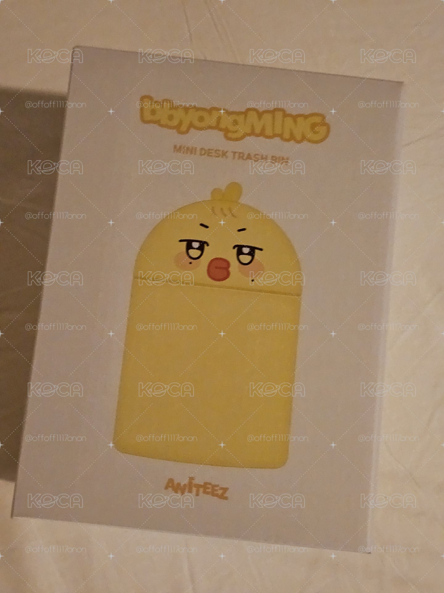 ANITEEZ IN COLOR 線下購入 蹦旼垃圾桶