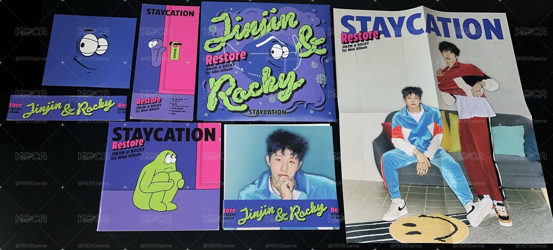 JINJIN&ROCKY分隊 Restore紫版