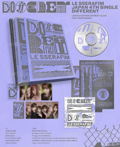 全新DIFFERENT 專輯 <初回限定A OFFBEAT CLOVE盤>