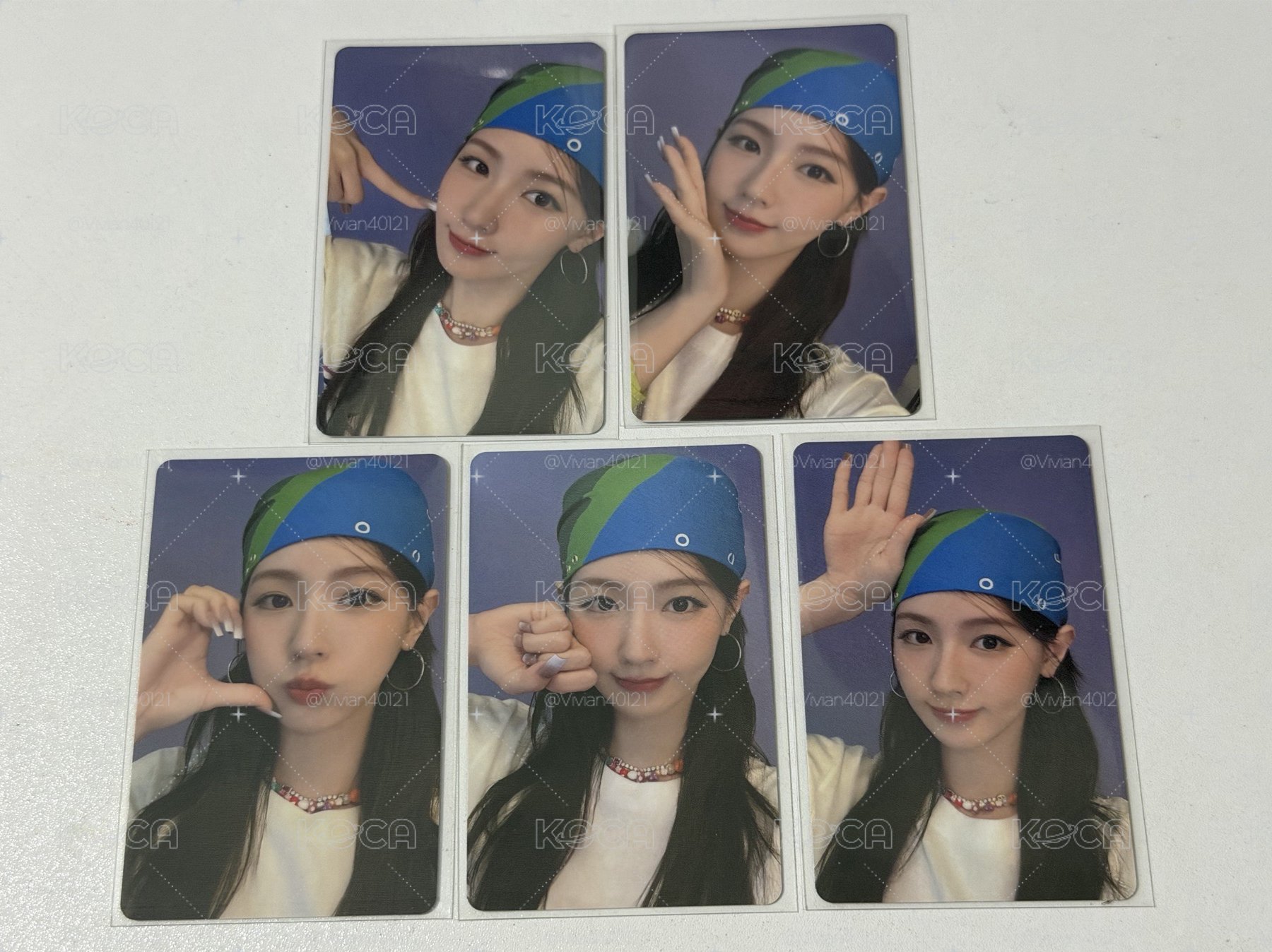 i-dle 日巡隨機卡一套5張 薇娟