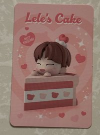 NCT CCOMAZ  周邊卡 CCOMAZ VALENTINE's CAKE