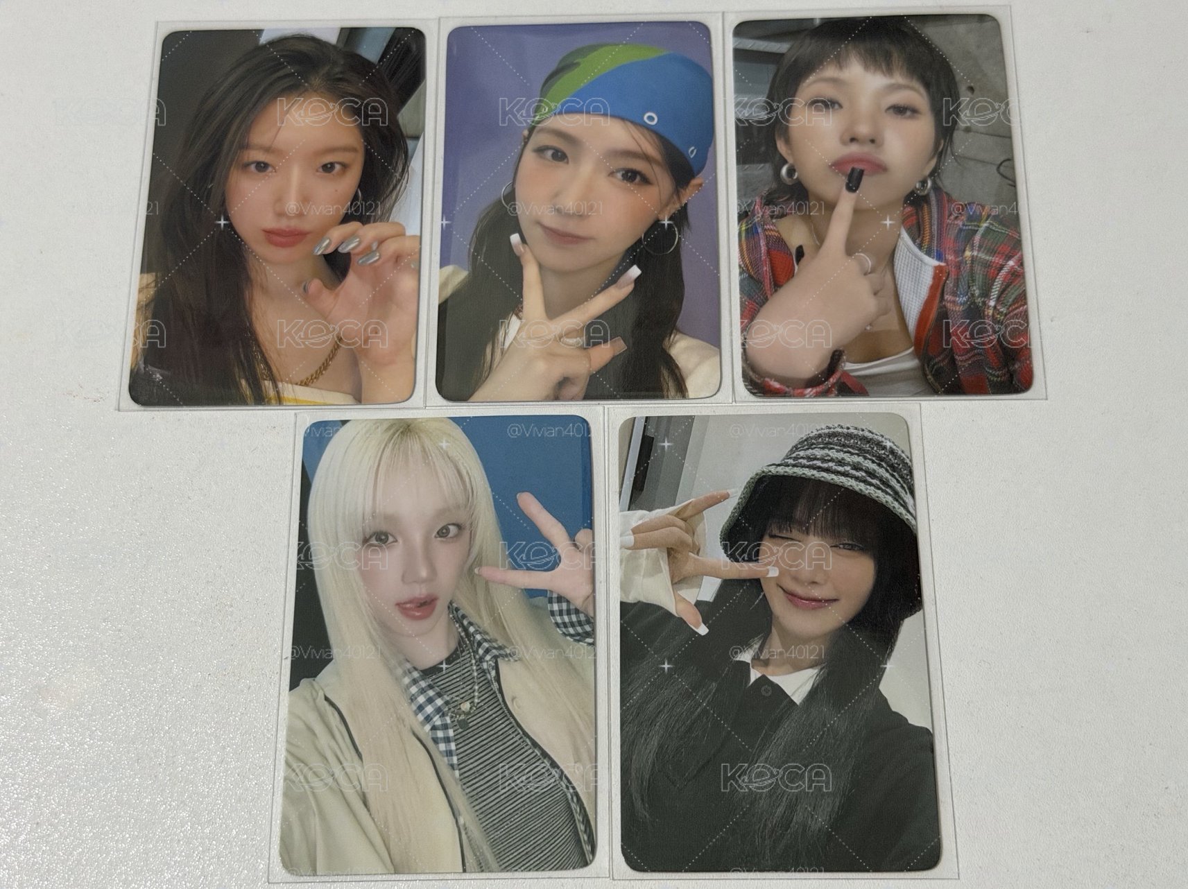 i-dle 日巡滿額卡 日文卡背