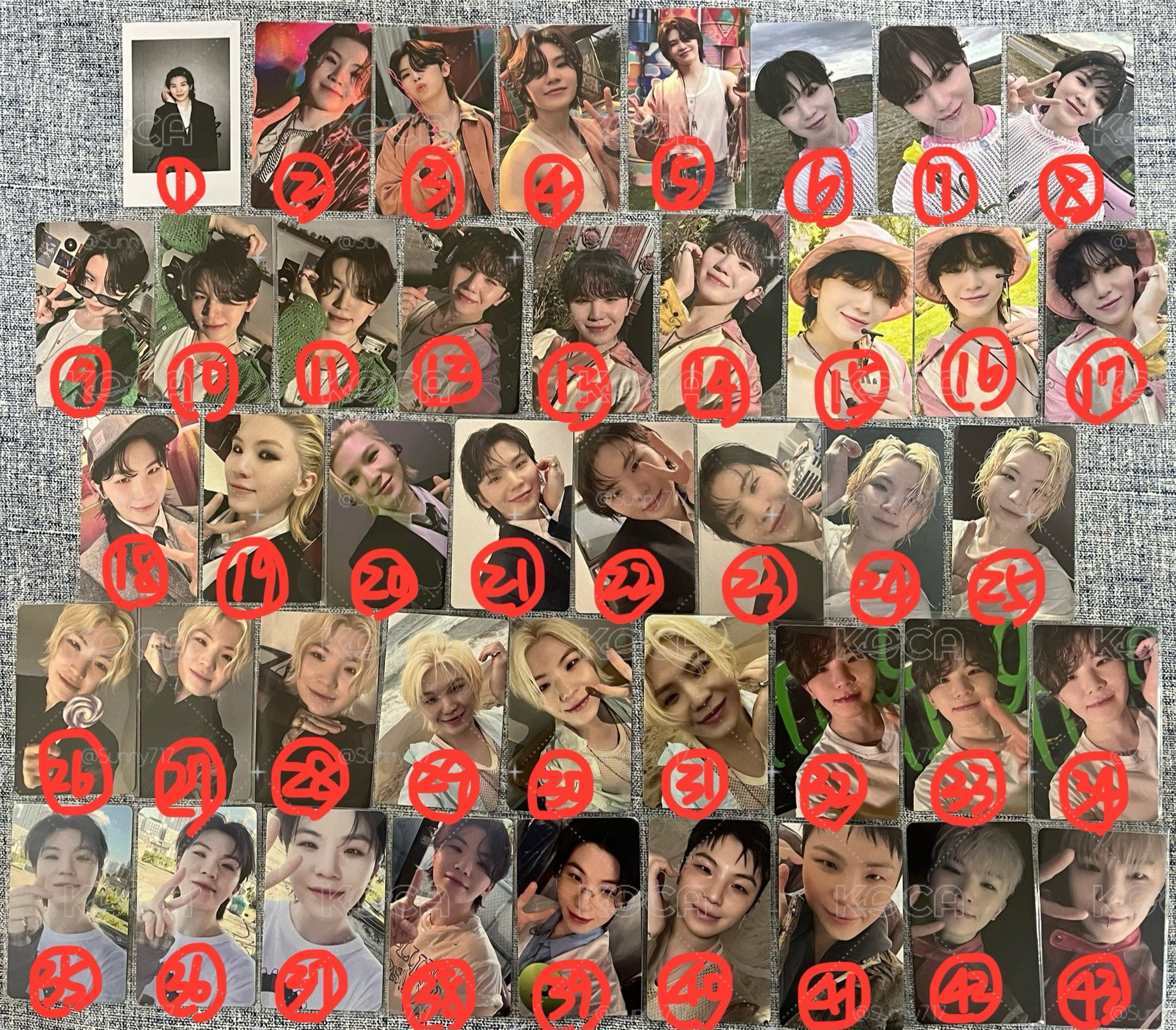 ⑤李知勳 WOOZI 小卡