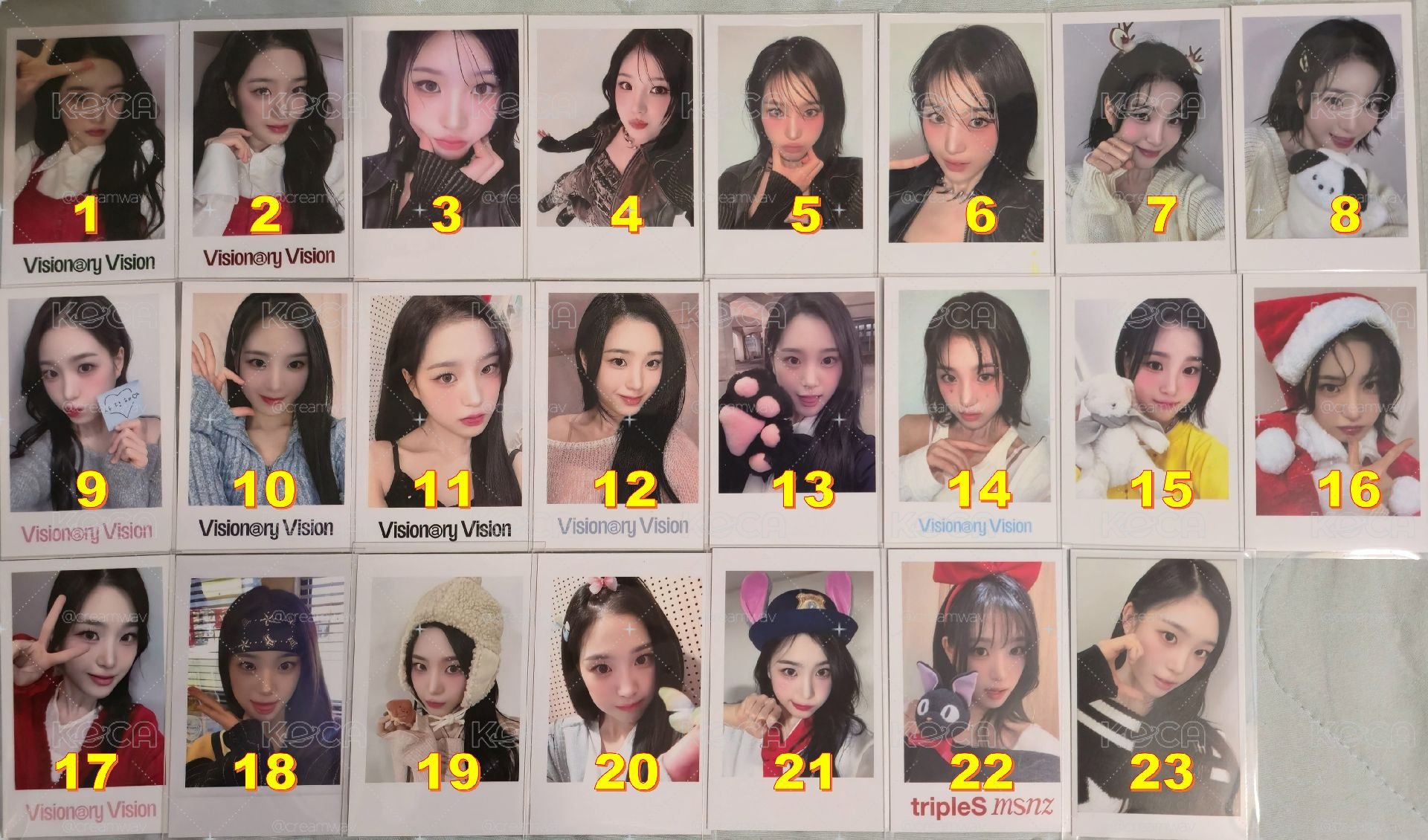 S24 Jiyeon 지연 諝娫 特典 均價$50