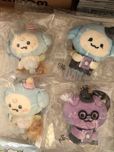 （現貨）麥梯子口水巾娃/原皮娃/魔法娃/卡套