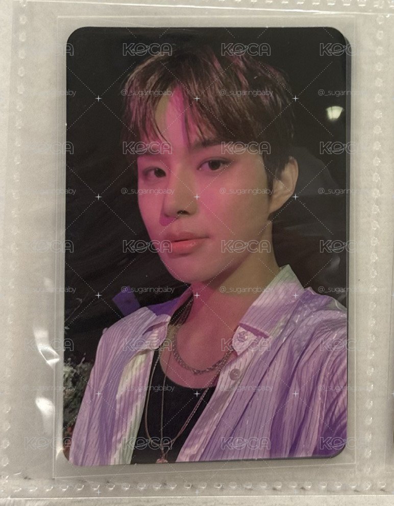 NCT DOJAEJUNG Perfume 廷祐sm特典卡