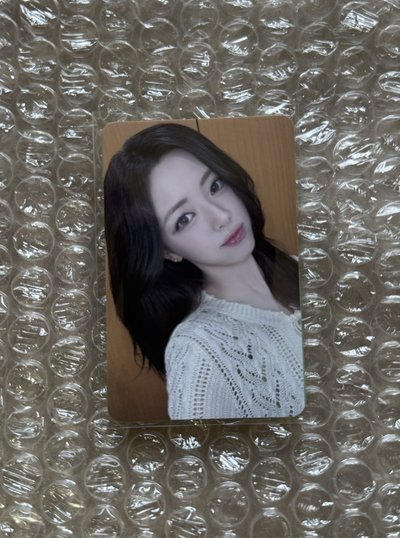 現貨 ITZY 有娜 YUNA 台北 MS ICE CREAM 中簽卡 中籤卡 特典卡 小卡