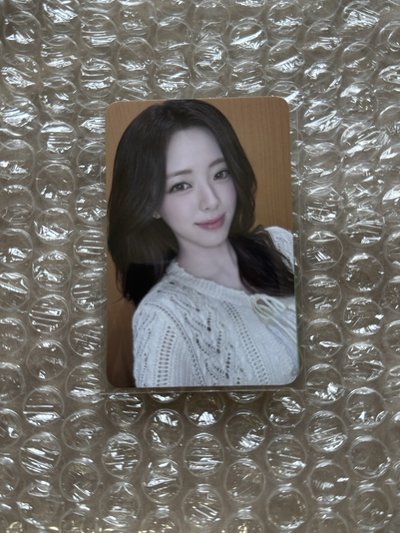 現貨 ITZY 有娜 YUNA 台北 MS ICE CREAM 中簽卡 中籤卡 特典卡 小卡
