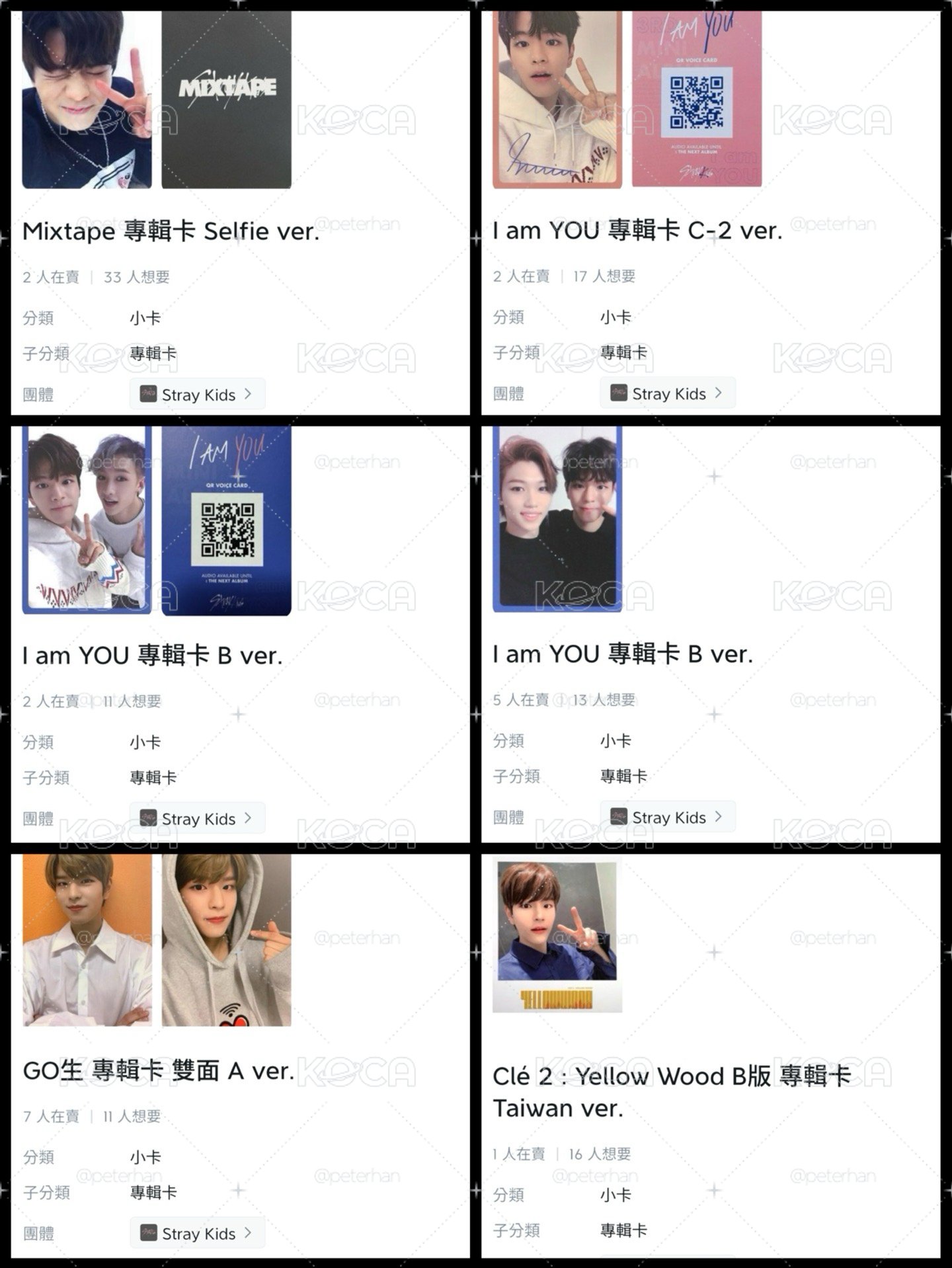 Stray Kids 金昇玟 小卡