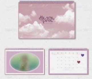 BLACKPINK2021年曆 可詢問內容物