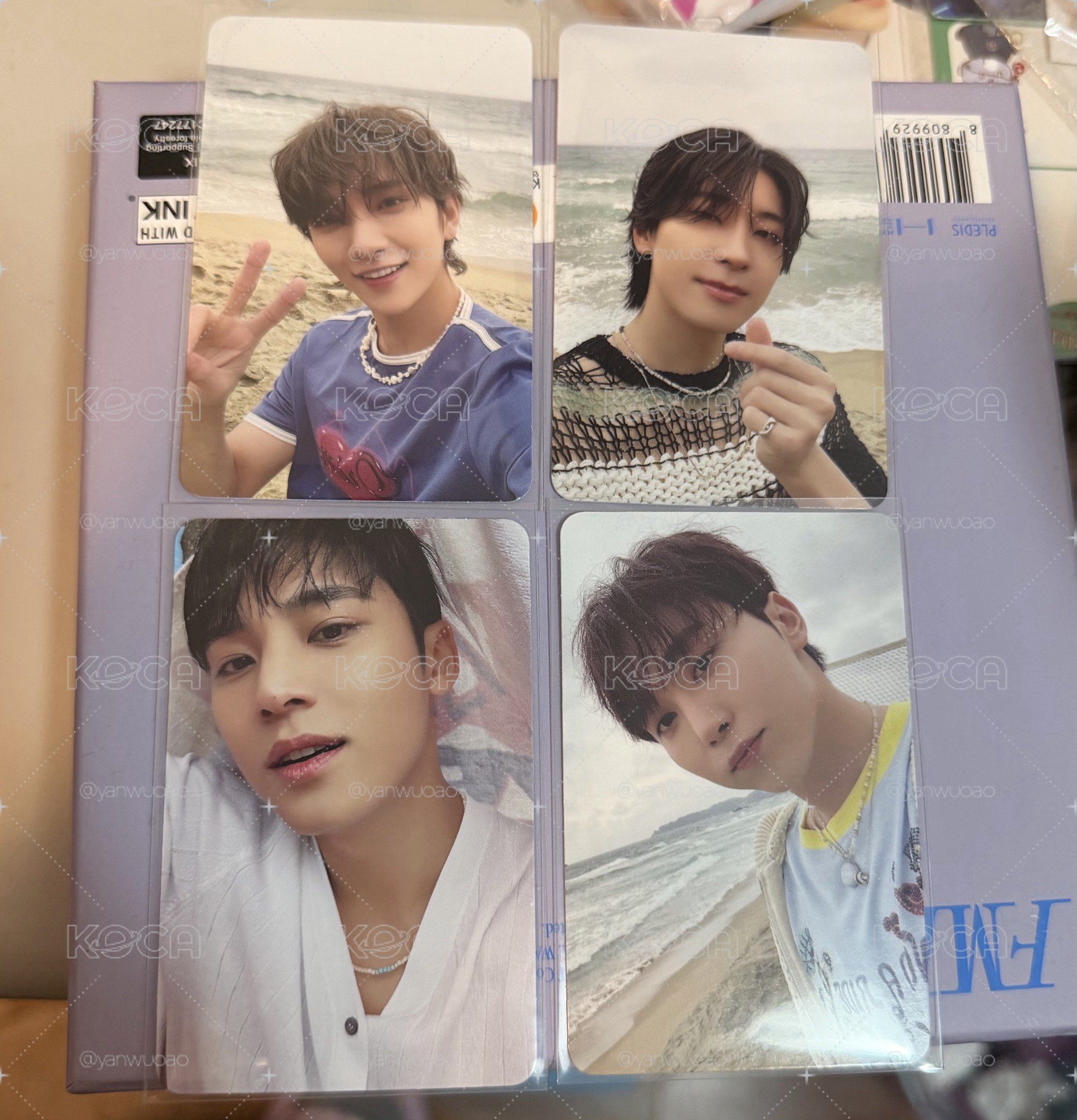 seventeen 迷12 蝦皮2.0 LD 四張