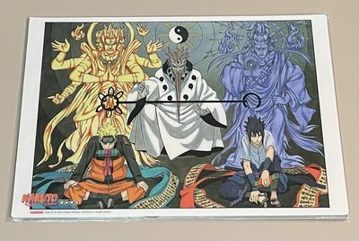 NARUTO 火影忍者 火的意志-炫影海報 （共2款） 不拆售