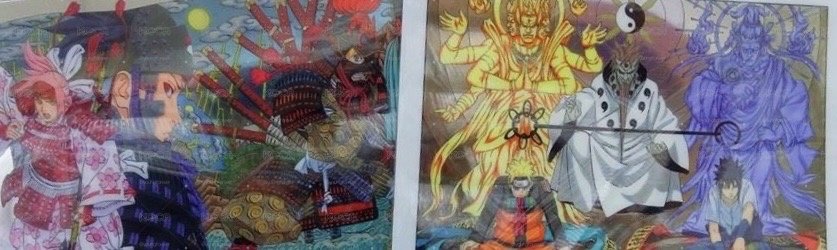 NARUTO 火影忍者 火的意志-炫影海報 （共2款） 不拆售