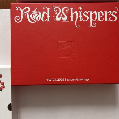 【TWICE】TWICE [RED WHISPERS] 2026 Season’s Greetings