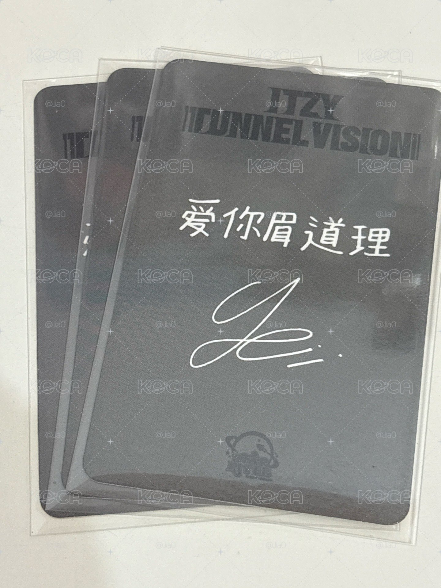TNVS sr 上海 1.0 線下 簽售卡 黑框