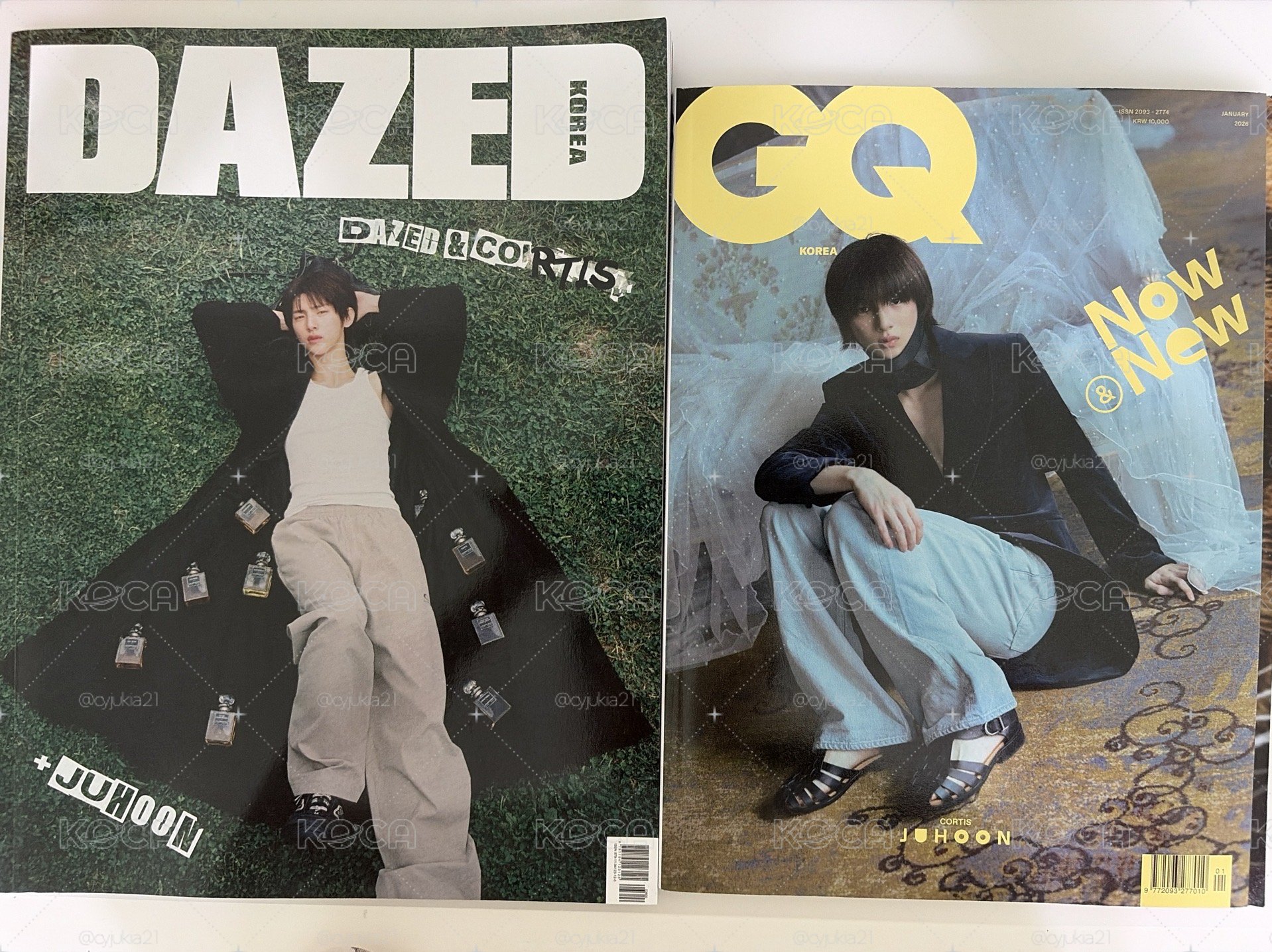 CORTIS雜誌主訓封 DAZED 25年冬季版/GQ KOREA 2026年1月刊