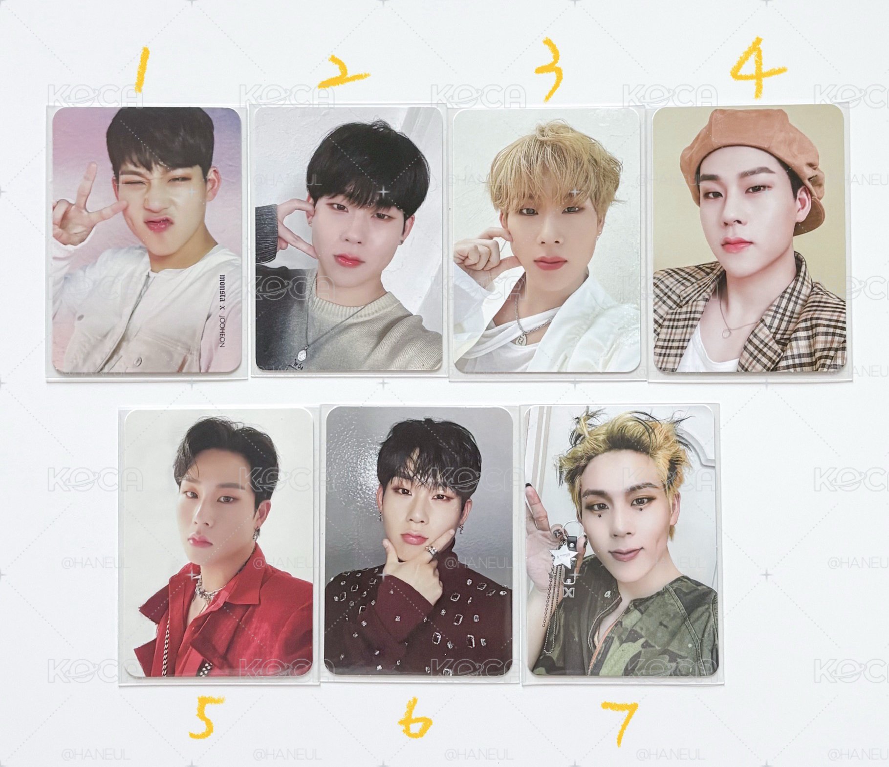 MONSTA X 周憲 小卡