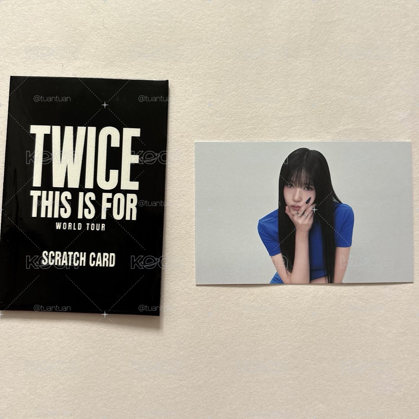 【TWICE】THIS IS FOR 快閃店刮刮卡 Mina