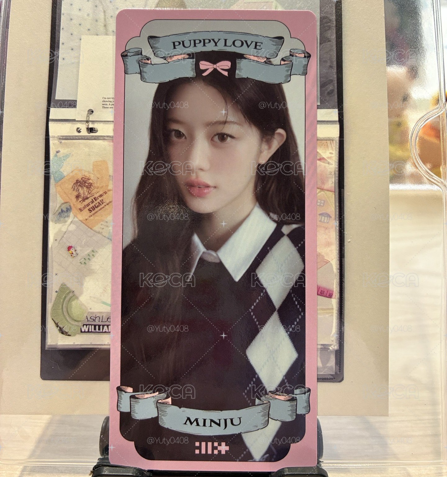 illit 寫真書內固配 MINJU 書籤🔖