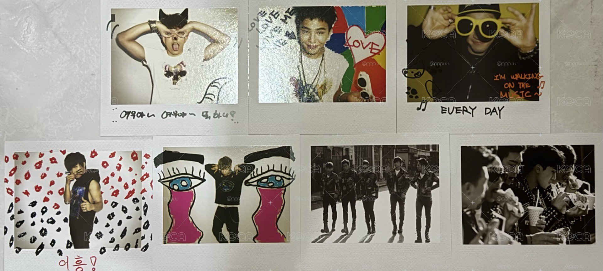 BIGBANG 20s拍立得卡