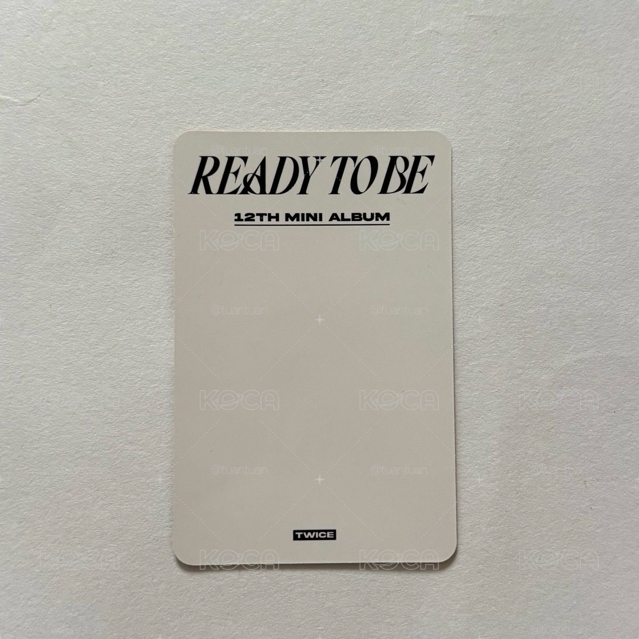 [TWICE]READY TO BE Digipack 預購禮