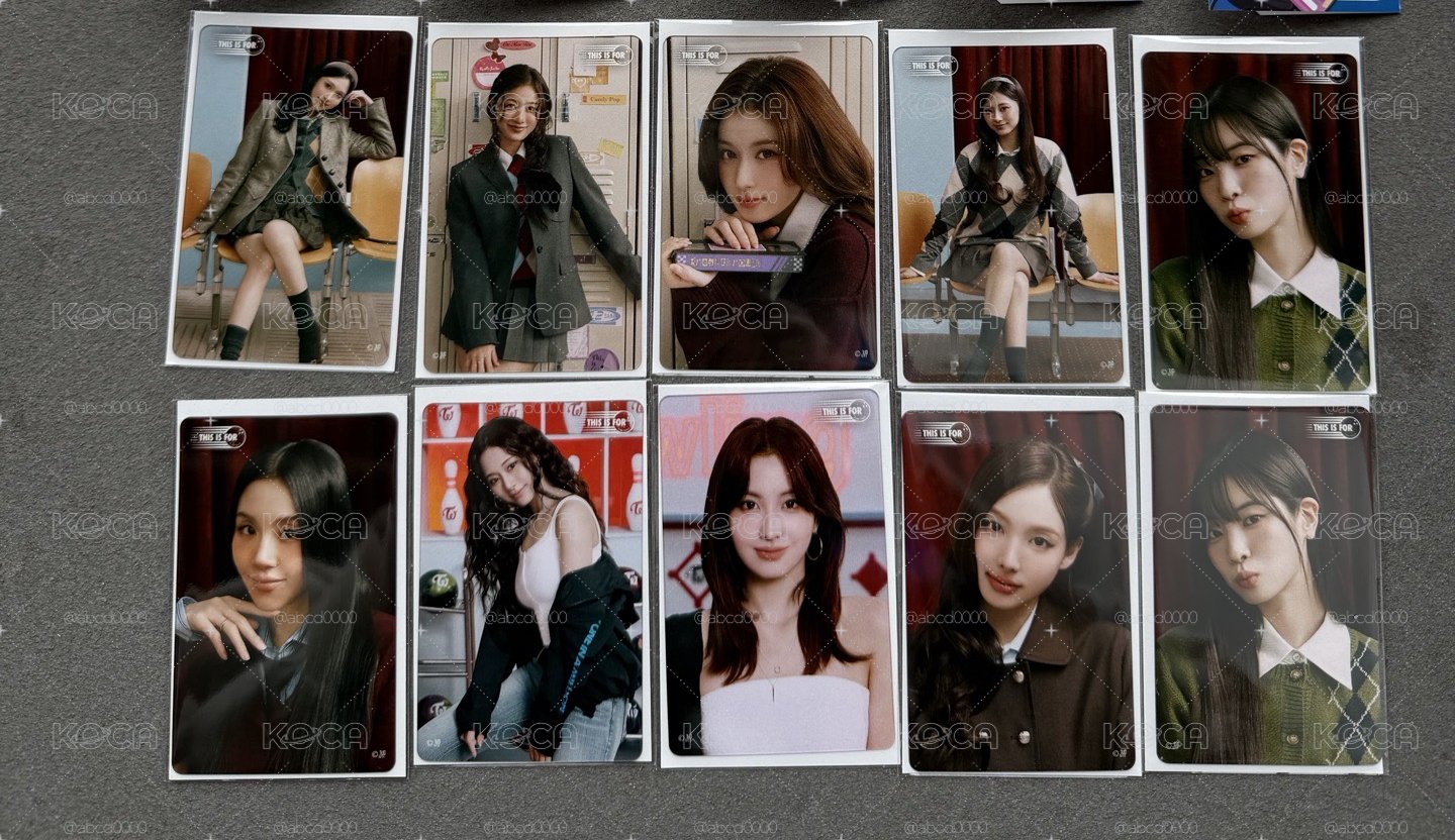 TWICE 六巡 新國立 隨機卡 線下一番賞 參加賞透卡