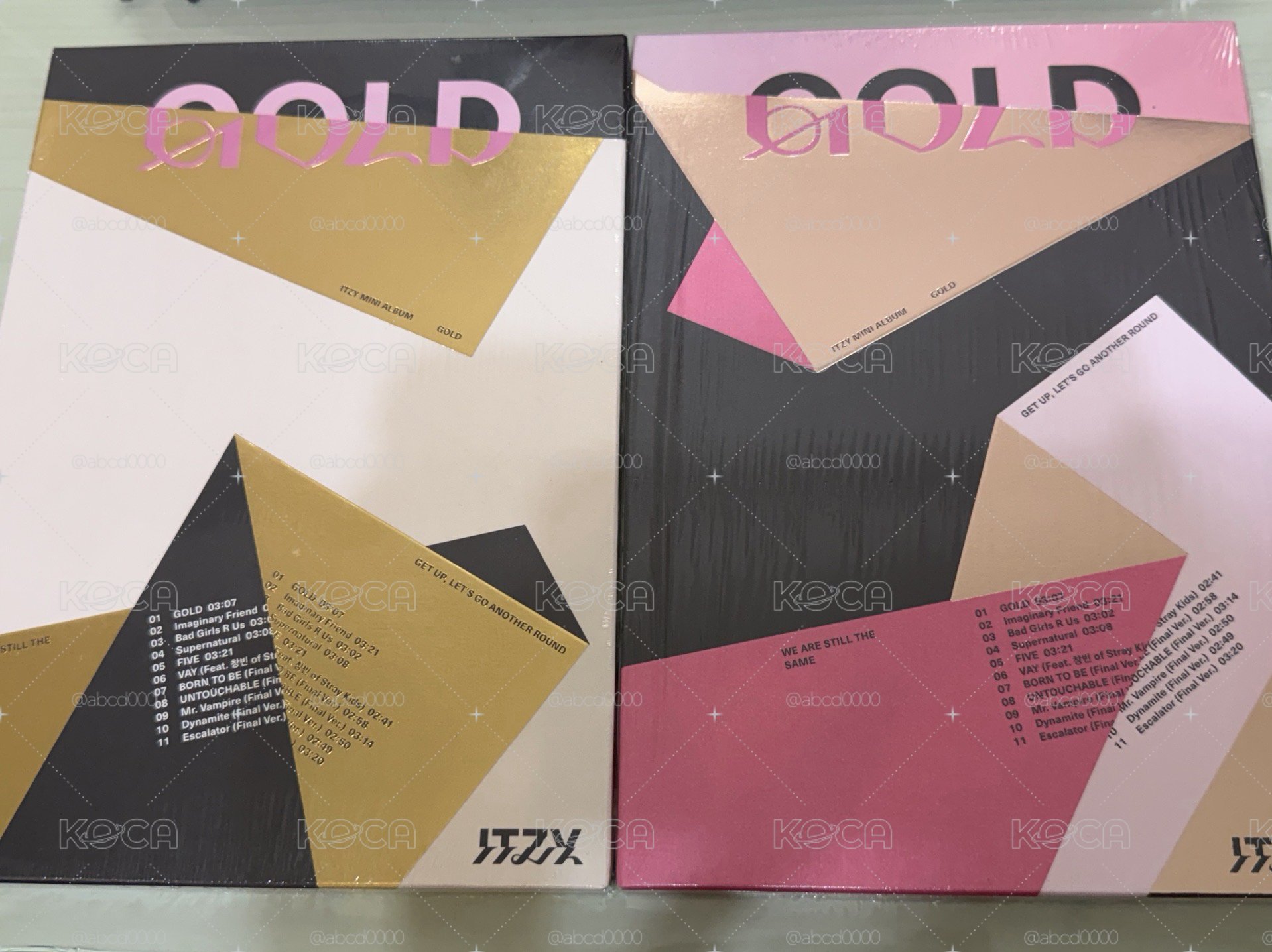 ITZY GOLD 全新未拆專輯