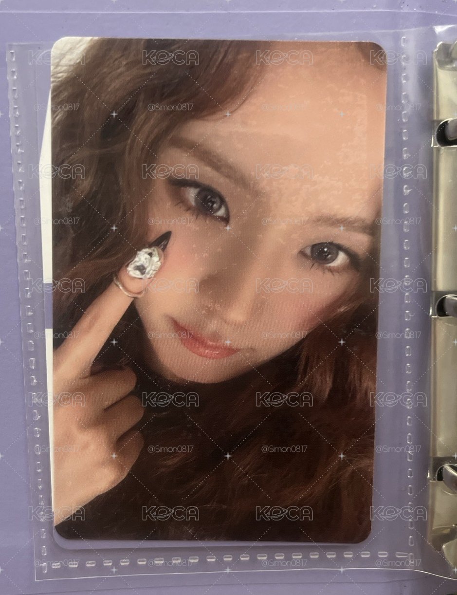 AMORTAGE Jisoo 隨機卡 