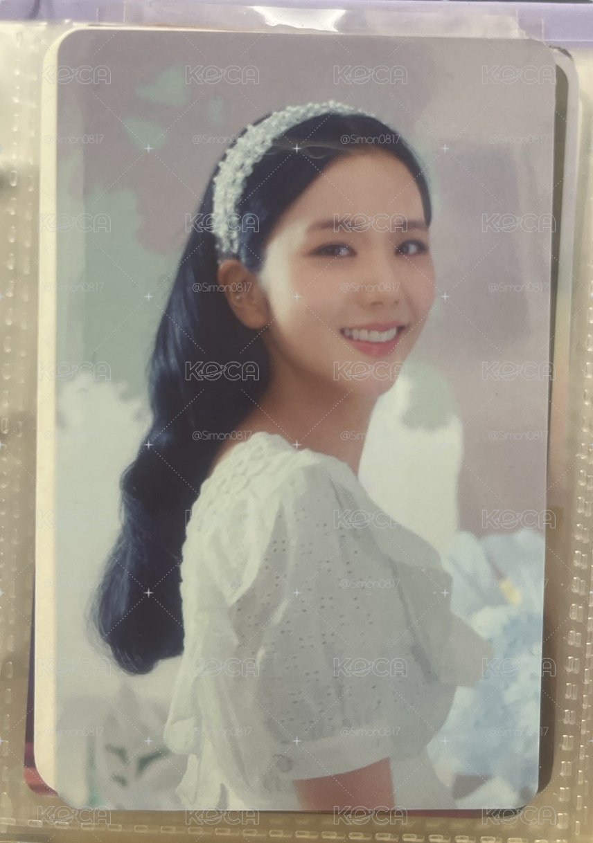 BPTG Jisoo 專輯卡 stella ver.
