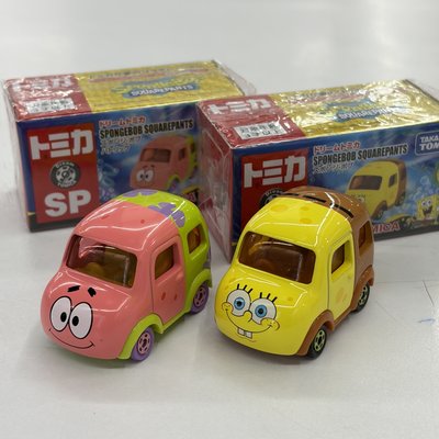 Dream TOMICA 海綿寶寶派大星小車