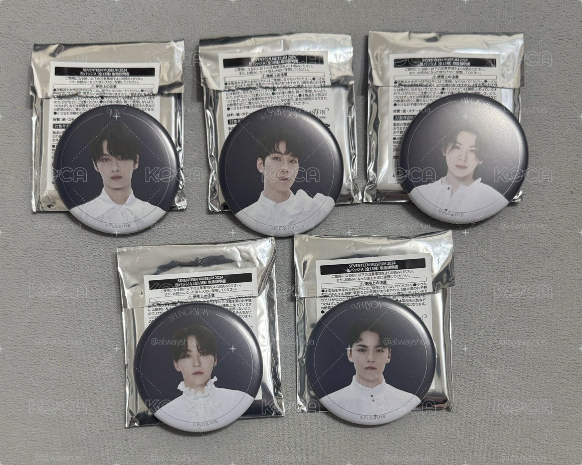 2024 Seventeen Museum 徽章 ver.A