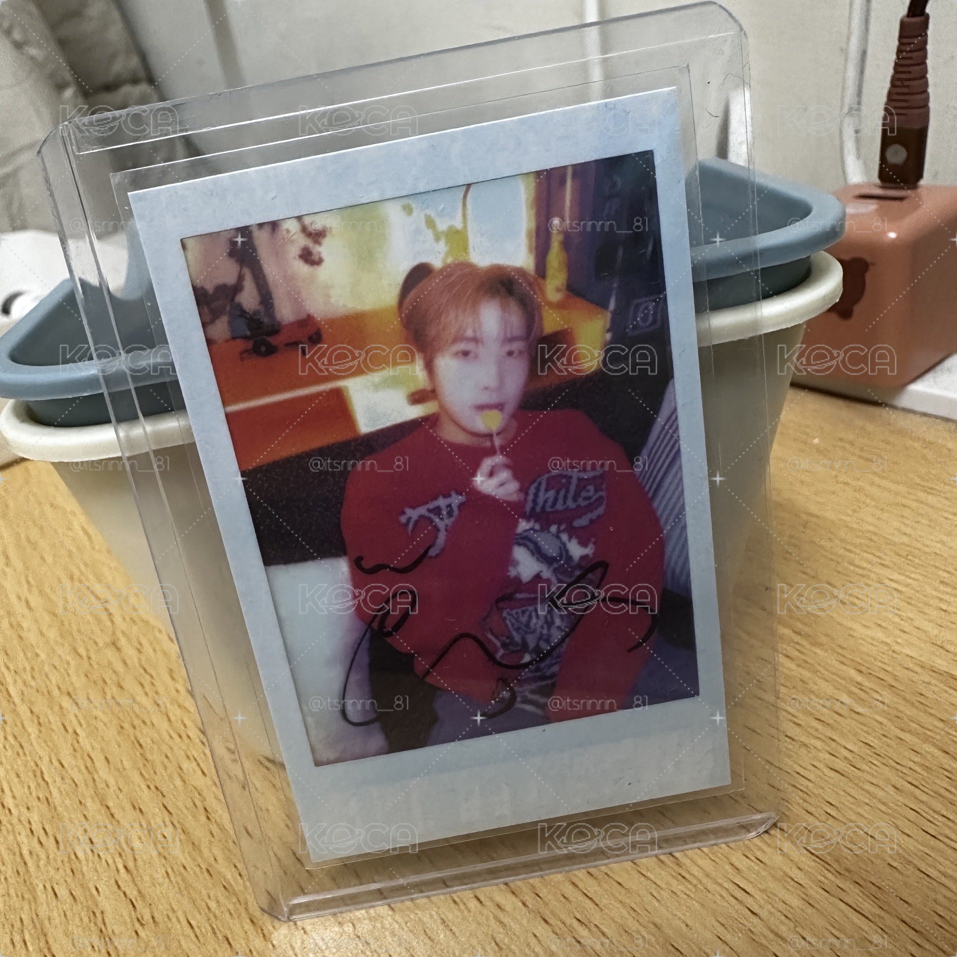 珉佑/玟佑 雜誌 圓 KKT 特典 拍立得
