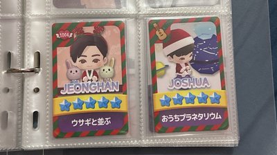 puzzle svt漢秀遊戲卡 聖誕節