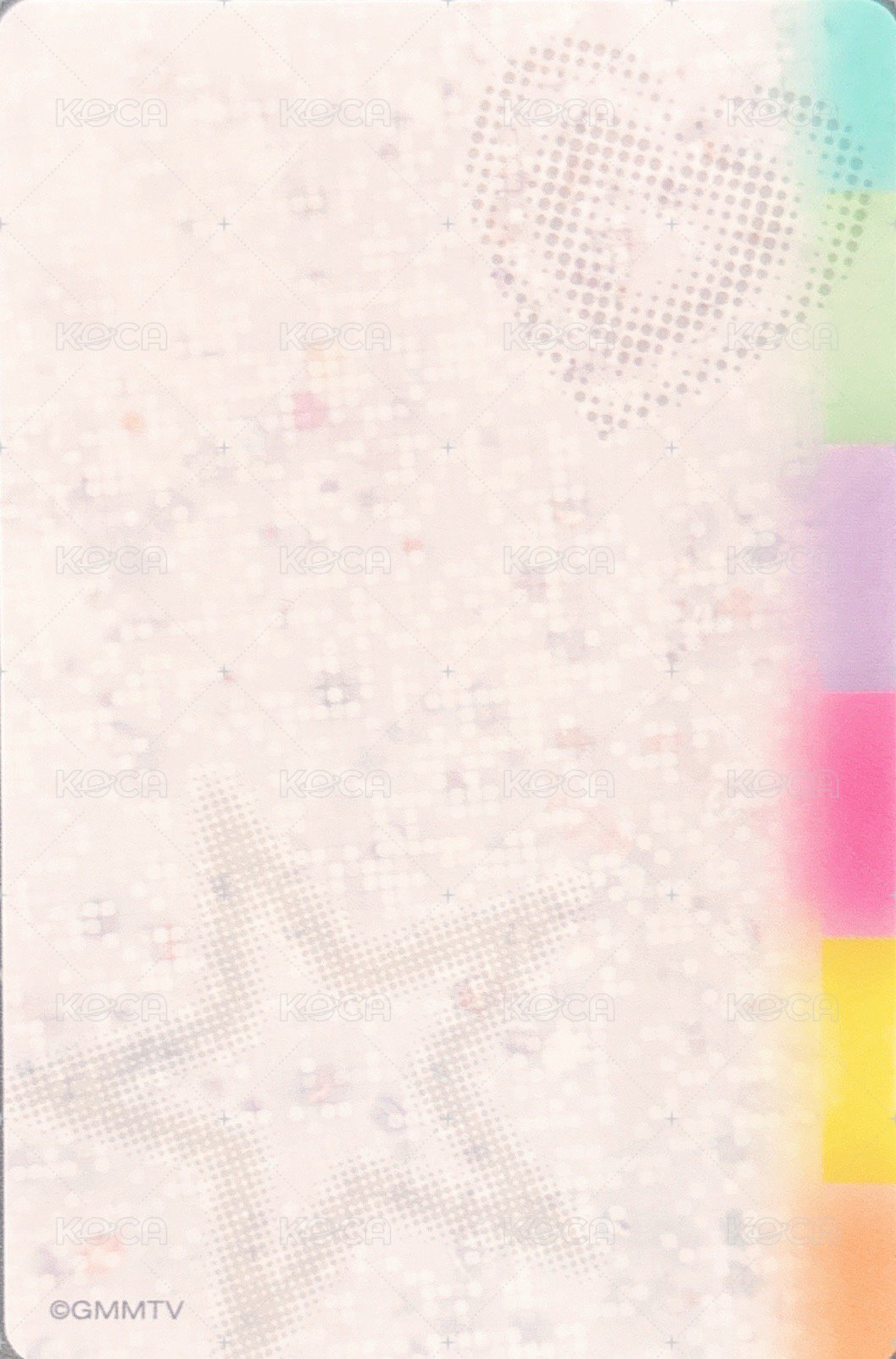 26 三月書展 MILK 隨機卡  背面