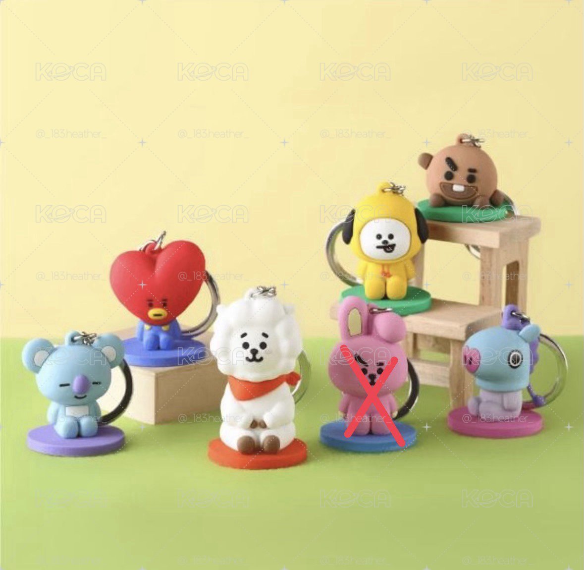 🌟代購🌟BT21立體鑰匙圈交通卡/下單備註款式