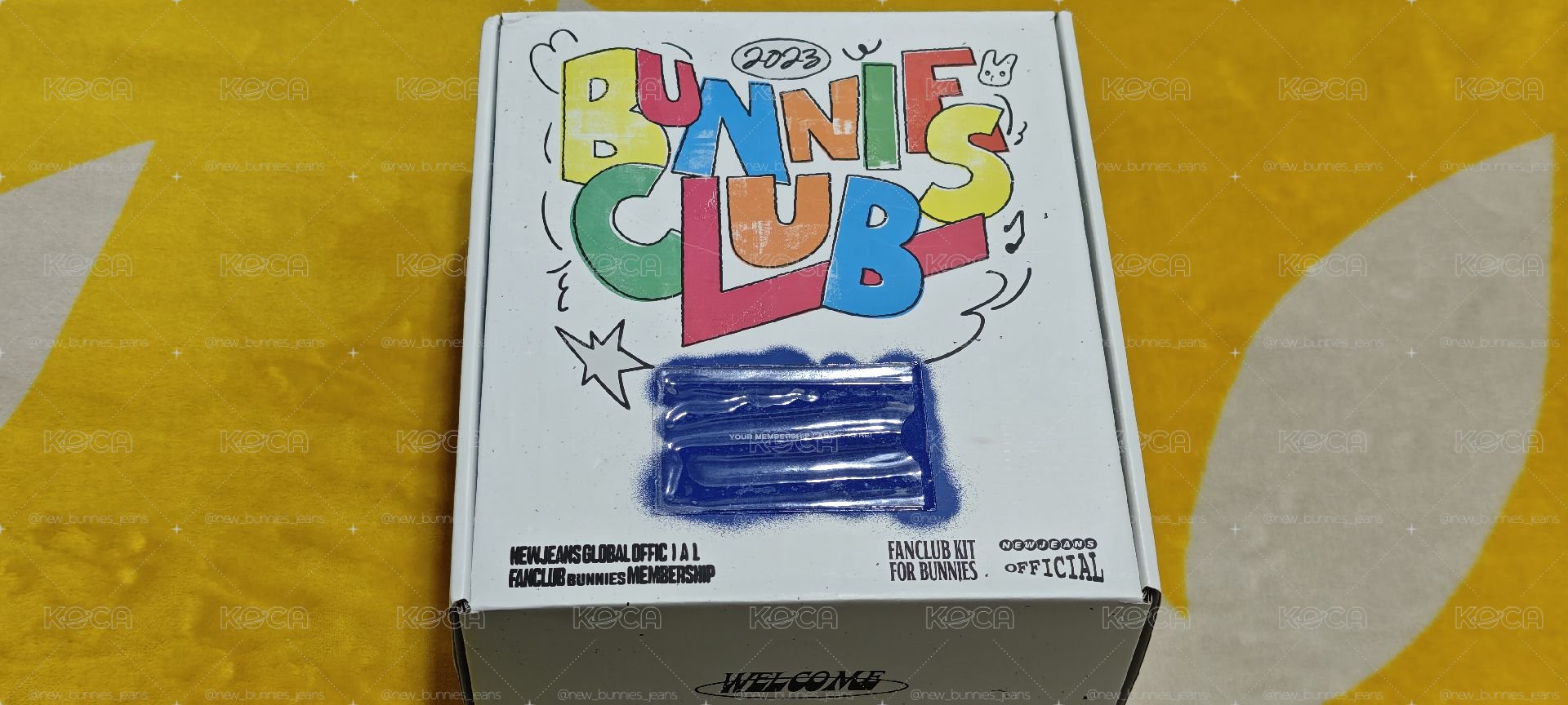 【有含小卡】NewJeans 會員禮 一期 兔頭豪華版 BUNNIES CLUB 2023 (內容物完整無缺件)