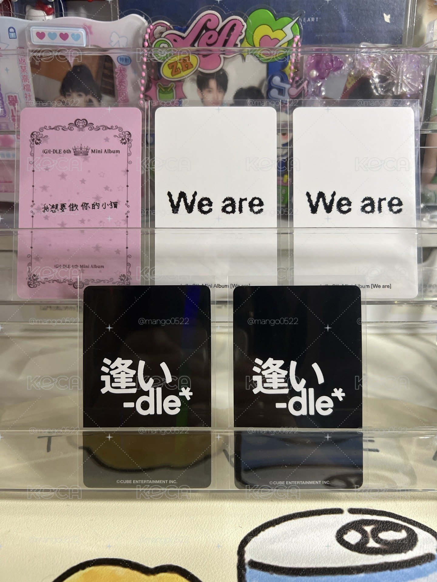 IDLE 妮 特典 隨機卡