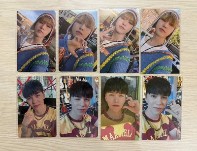 seventeen 特典卡區